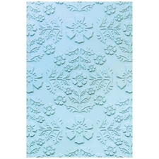 Sizzix 3D Embossing Folder - A5 / Floral Damask (Eileen Hull)